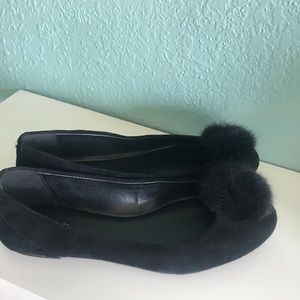 Michael Kors Fur Ball Flats